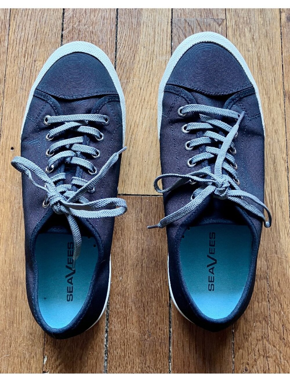 SeaVees Army Issue Women's Sneakers Size 9 Black Nylon